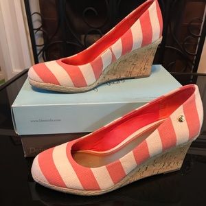 LifeStride Coral stripe wedges Size 9